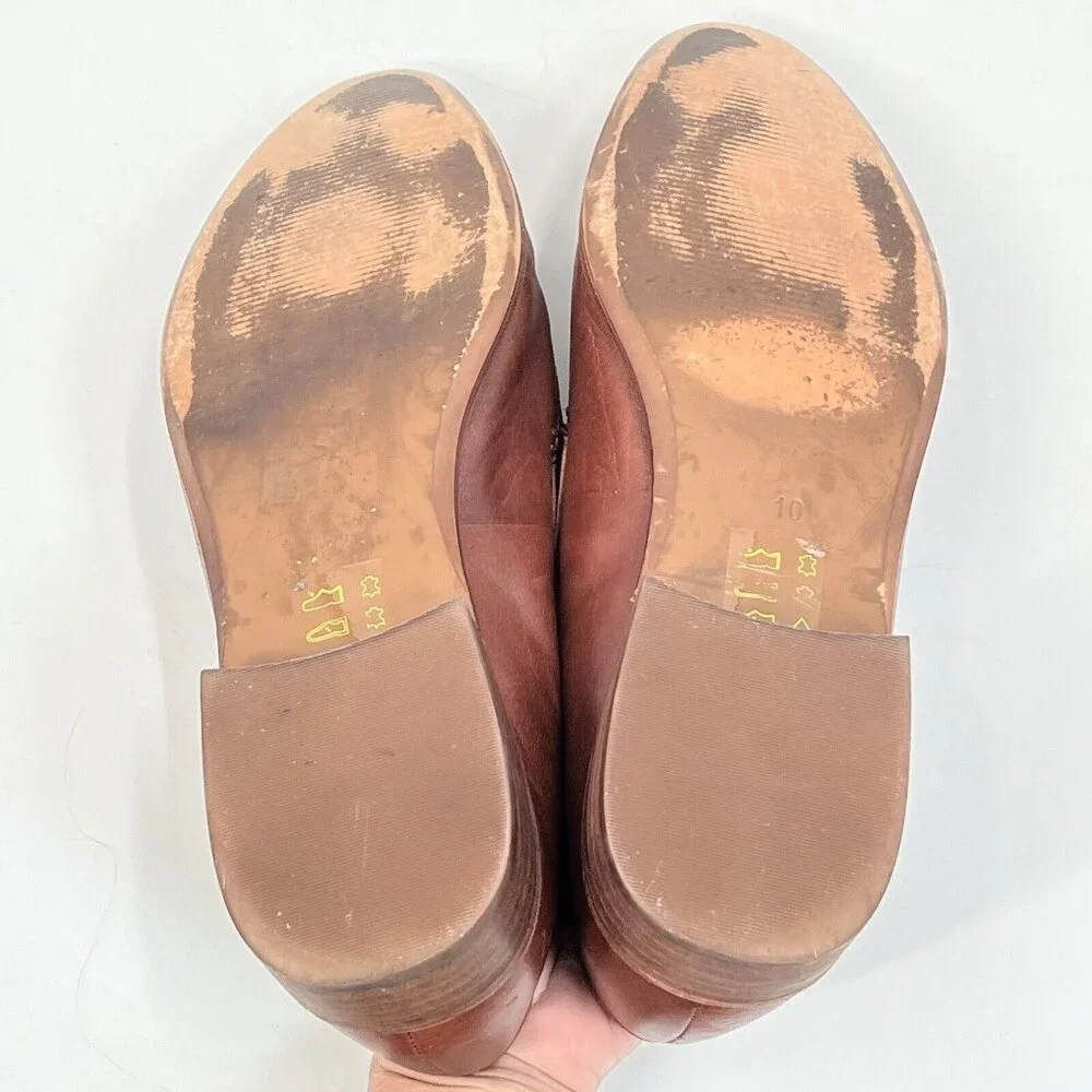 Madewell Brown Leather Loafers